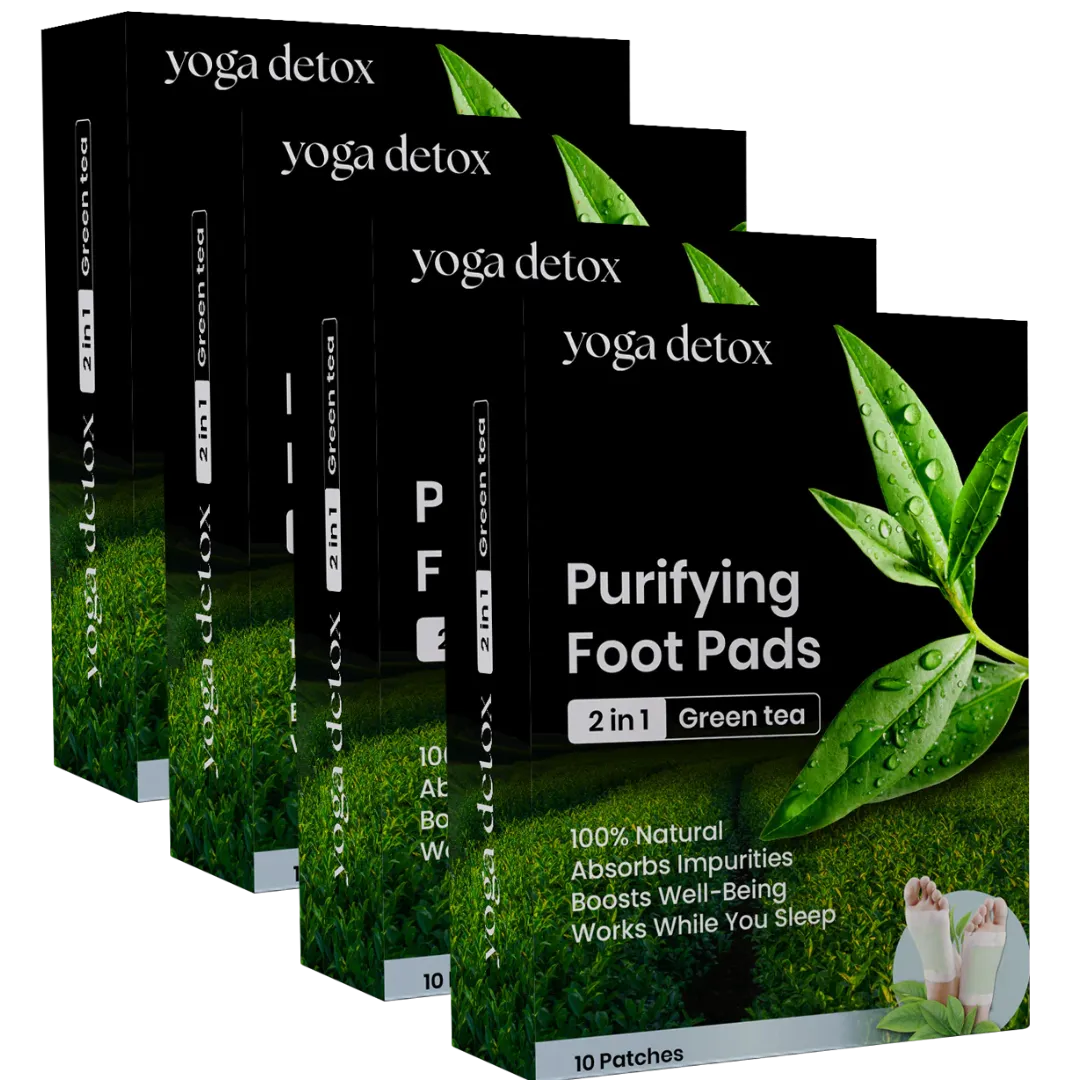 4x Pack of Detox Patches
